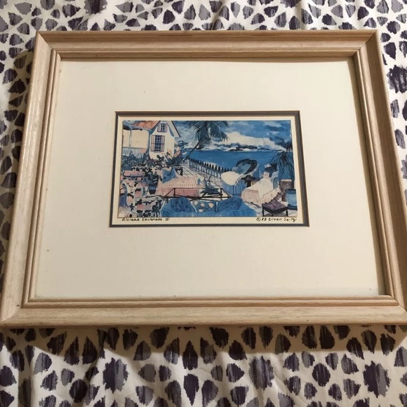 None Other - Original Print Riviera Escapade I - Eileen Seitz
